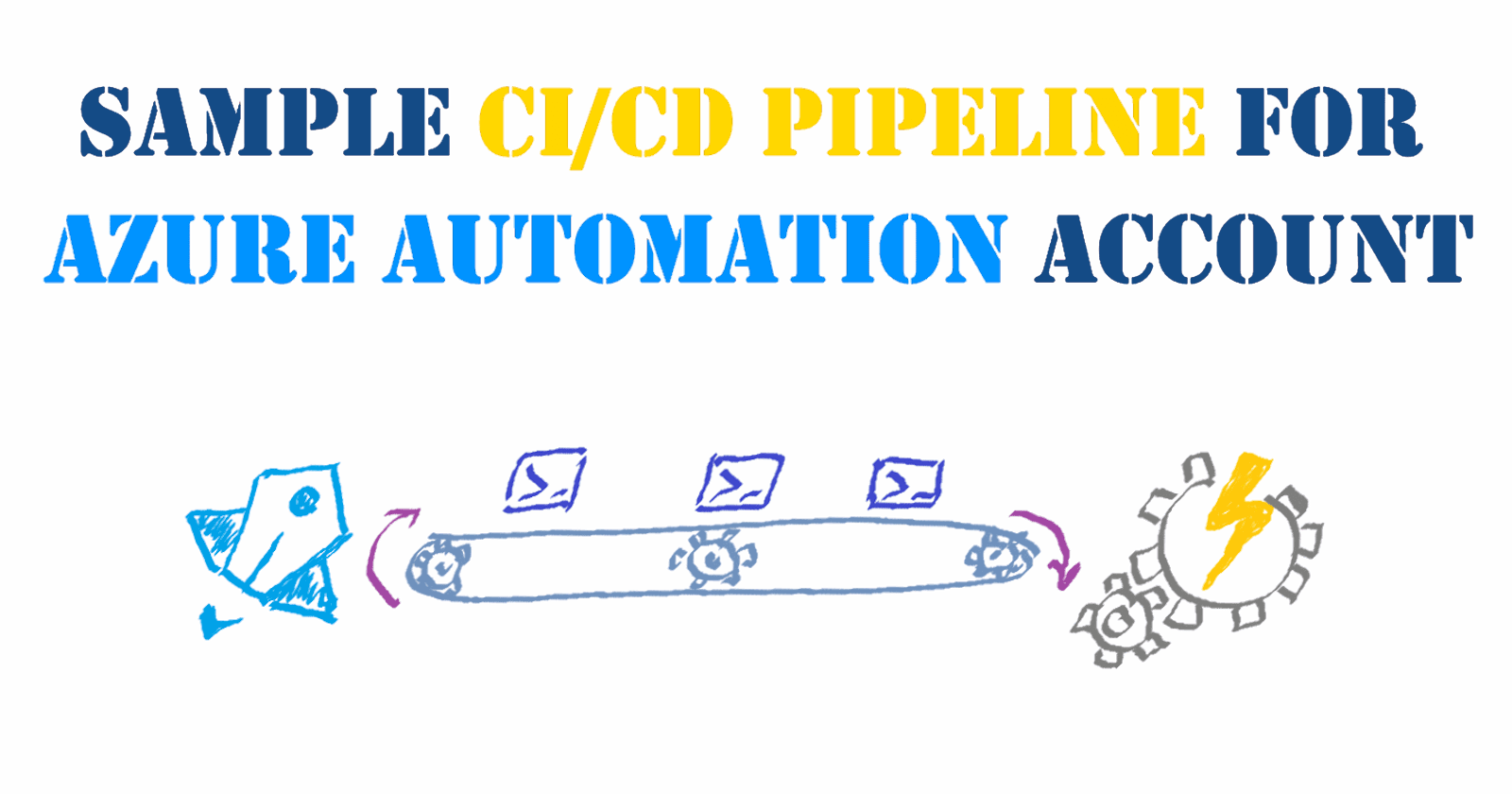 A sample CI/CD pipeline for Azure Automation account
