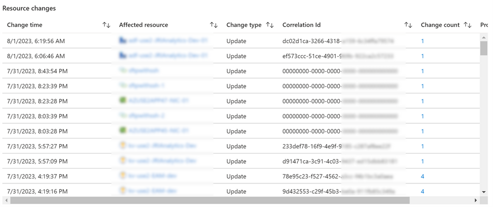 How to use change history in Azure Monitor Workbooks